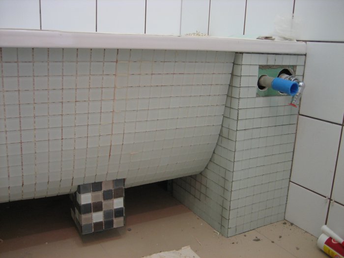 сифон для стиралки под ванной
