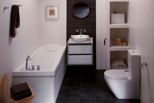 Дизайн маленькой совмещенной ванной комнаты