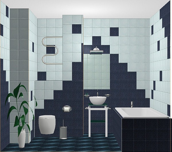 Дизайн укладки плитки в ванной фото