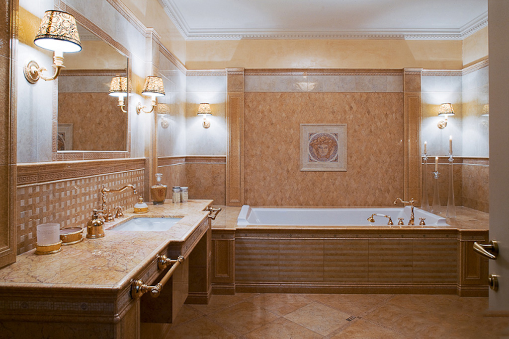 Сборка дизайн проектов ванной комнаты