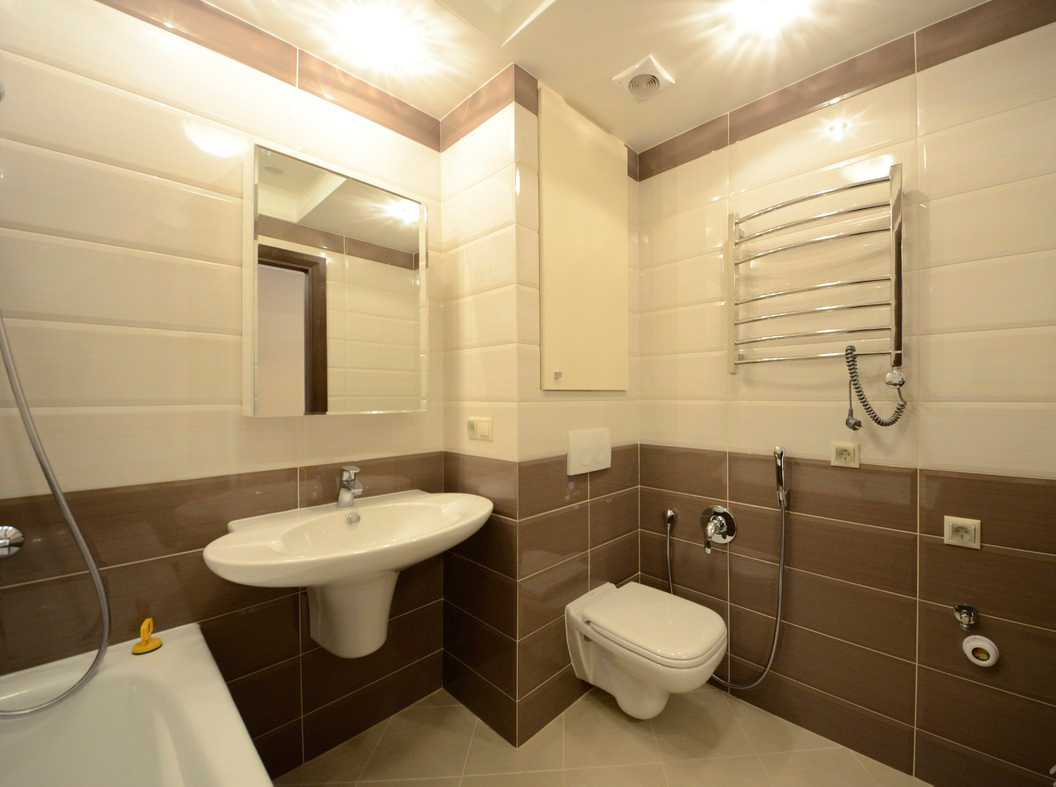 Пример дизайна ванной комнаты