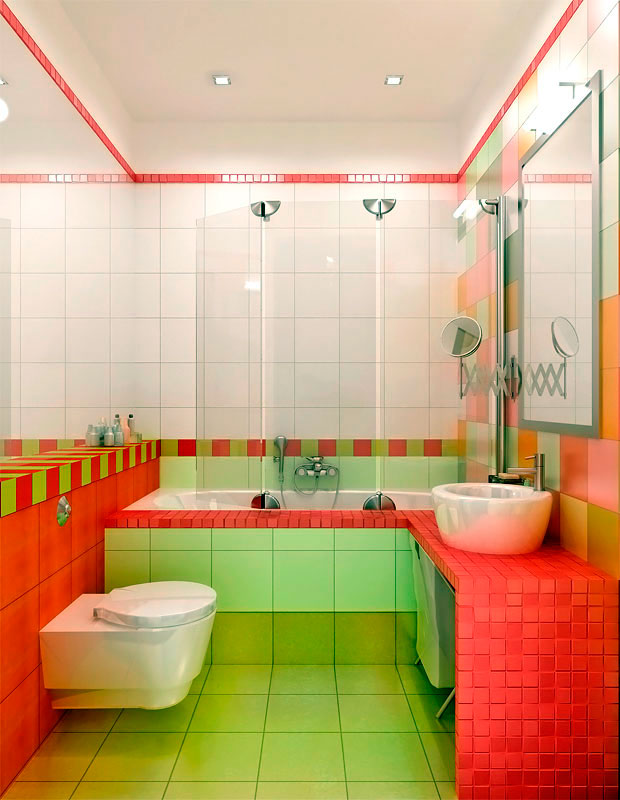Красивая Ванная Комната В Хрущевке Фото