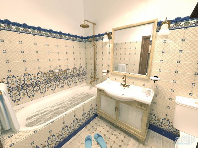 Ванная комната в стиле Прованс