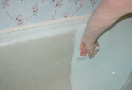 Использование эмали