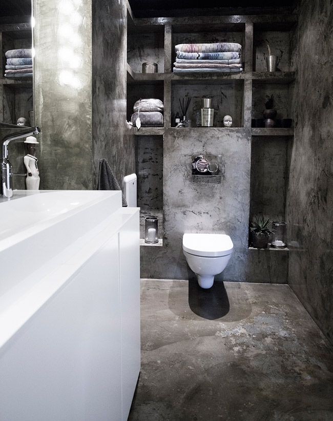 Ванная комната в стиле лофт