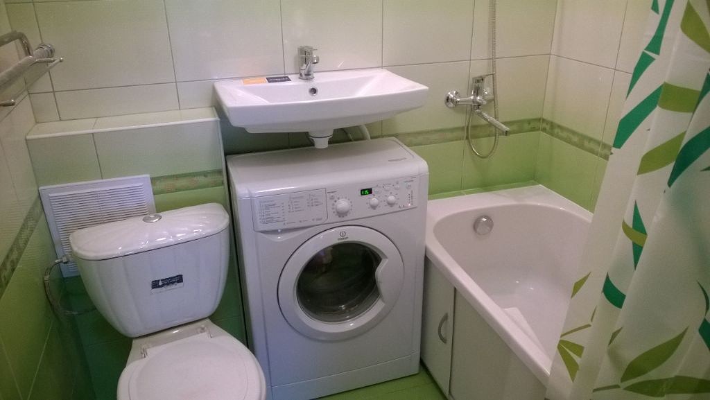 Дизайн ванной комнаты в хрущевке со стиральной машиной
